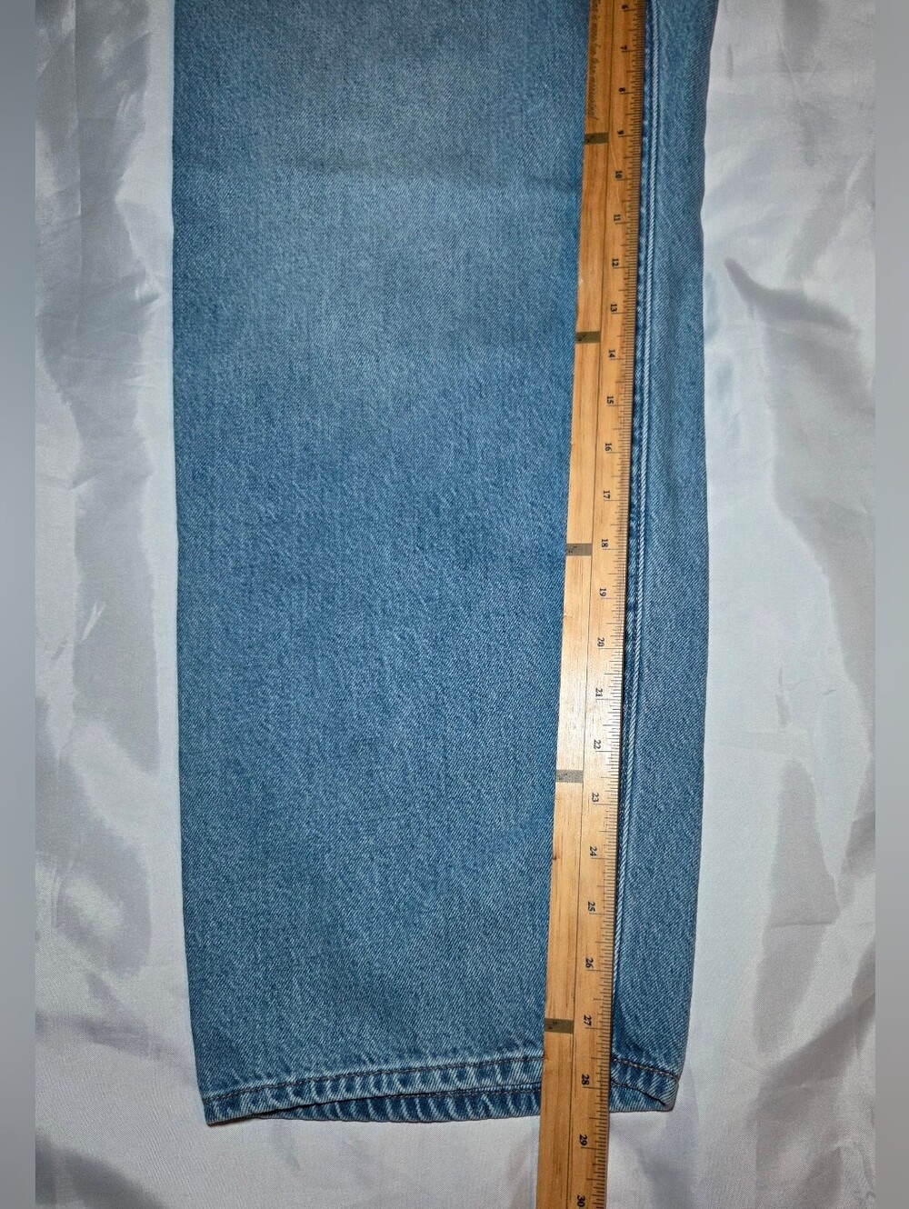 Levi's Premium Baggy Dad Jeans W29 L30 Distressed 90s Y2K Grunge Streetwear - Picture 9 of 14